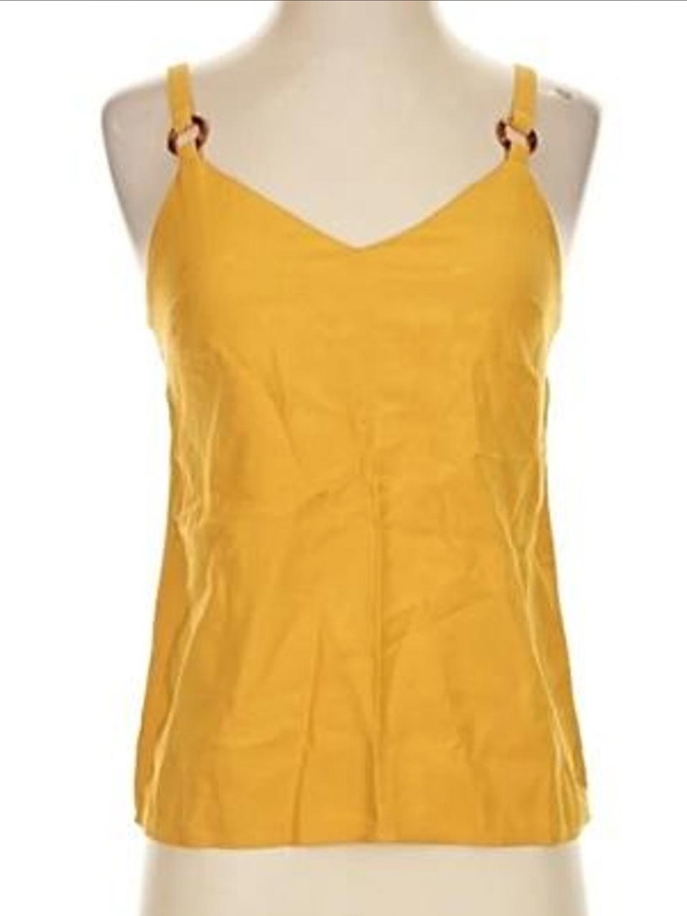 EUC Topshop yellow tank top size 2